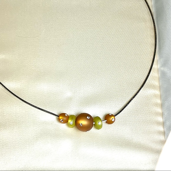 Swarovski 925 IOB Estate Beads Crystals Sterling Necklace Vintage - Picture 9 of 10